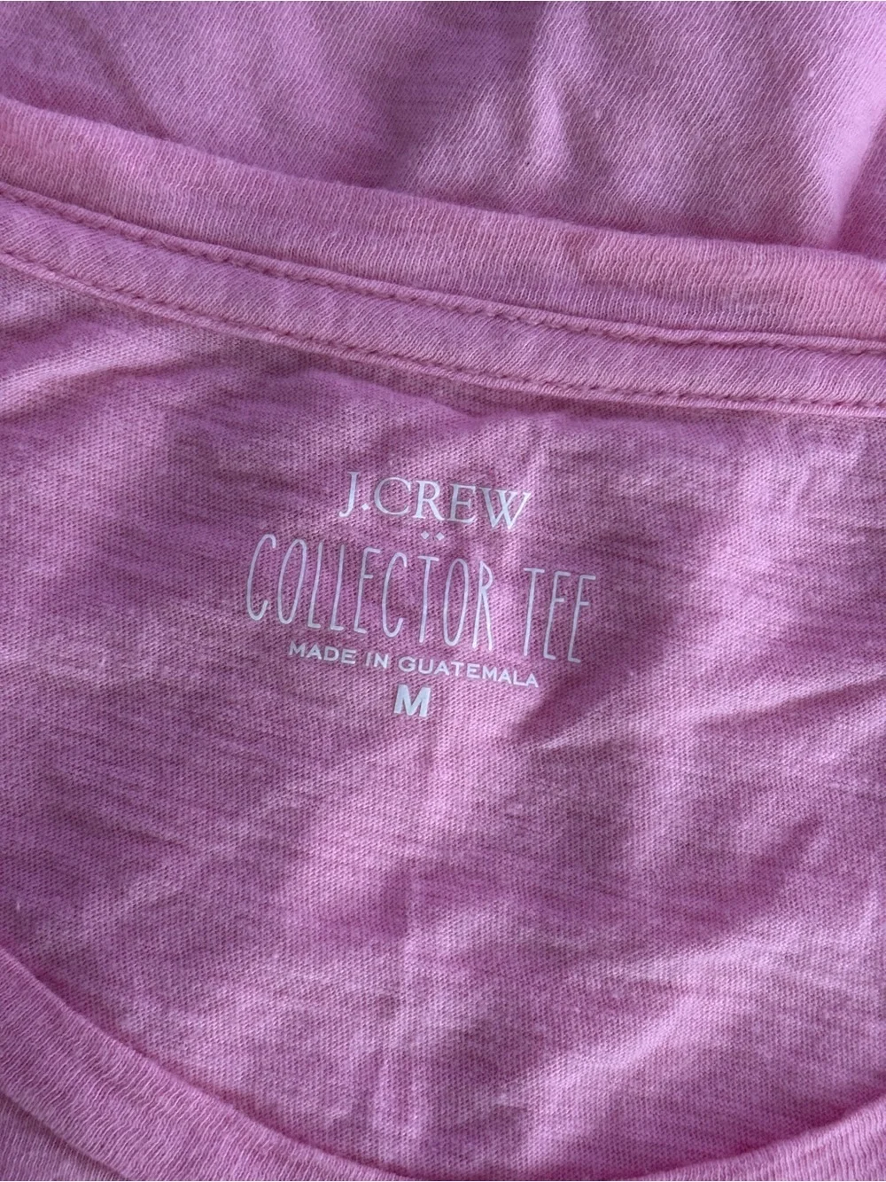 J.Crew Collector | Tee Pink Coral Shell Beach Bungalows Graphic T-Shirt | Medium